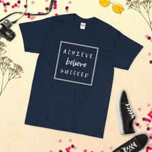 Load image into Gallery viewer, Achieve, Believe & Succeed Unisex T-Shirt