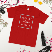 Load image into Gallery viewer, Achieve, Believe & Succeed Unisex T-Shirt