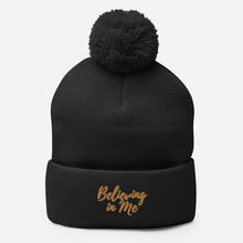 Load image into Gallery viewer, Pom-Pom Embroidered Beanie