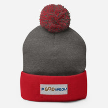 Load image into Gallery viewer, GOD we owe you Pom-Pom Beanie