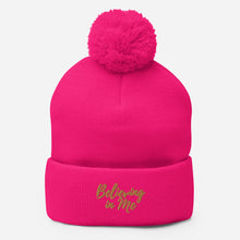 Load image into Gallery viewer, Pom-Pom Embroidered Beanie