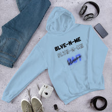 Load image into Gallery viewer, Hoodie, Unisex- Believe in me 24/7 blue