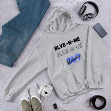 Load image into Gallery viewer, Hoodie, Unisex- Believe in me 24/7 blue