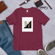 Load image into Gallery viewer, Block Believe w/Believing in Me on back-Short-Sleeve Unisex T-Shirt