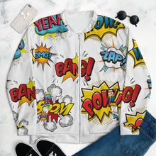 Load image into Gallery viewer, Comic-Unisex Bomber Jacket
