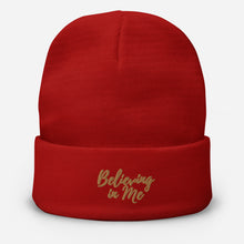 Load image into Gallery viewer, Believing in Me Embroidered Beanie
