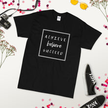 Load image into Gallery viewer, Achieve, Believe &amp; Succeed Unisex T-Shirt
